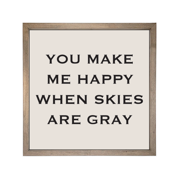 24x24 Thin Oak | Natural Canvas