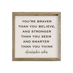 16x16 Thin Oak | Natural Canvas