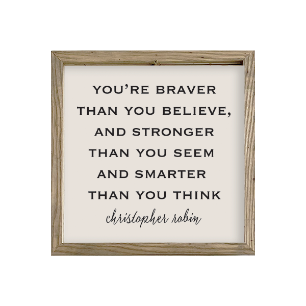 16x16 Thin Oak | Natural Canvas