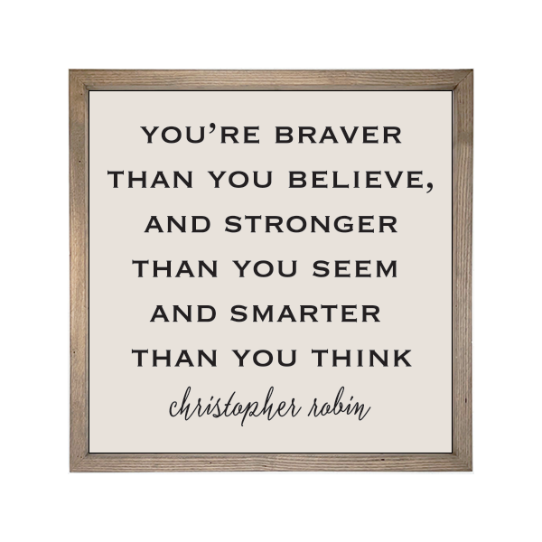 24x24 Thin Oak | Natural Canvas