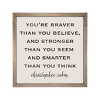 24x24 Thin Oak | Natural Canvas