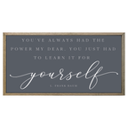 35x18 Thin Oak | Charcoal Canvas